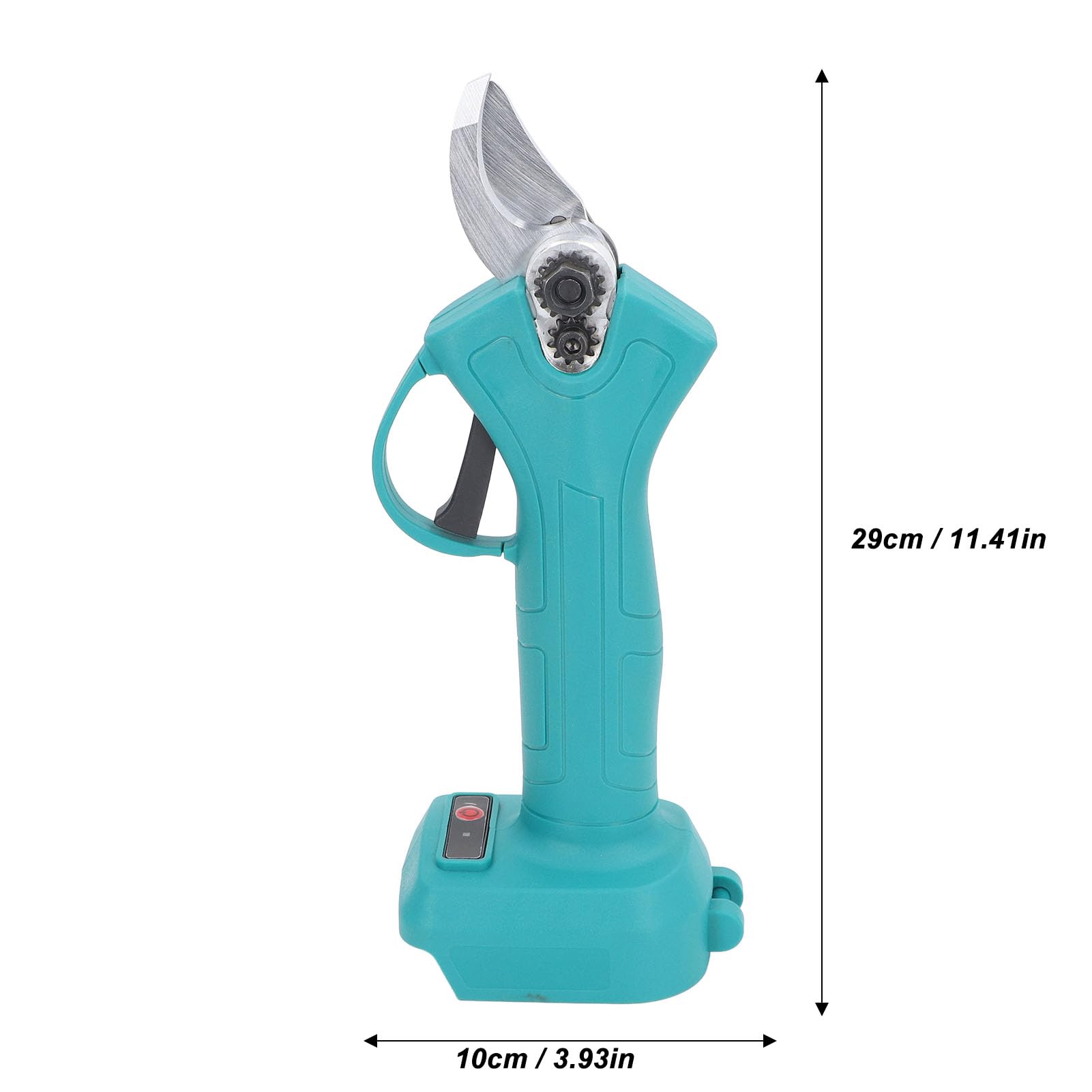Potatore Elettrico a Batteria, Display LCD con Apertura da 2,5 Pollici Cesoie Elettriche Senza Spazzole, Cesoia per Rami Elettrico con Manico Ergonomico per Giardini