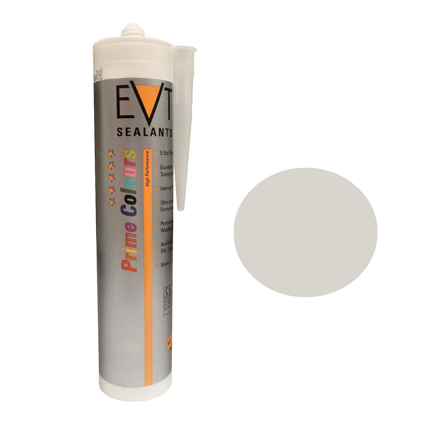 EVT Prime Colour - Silicone (RAL Coloured Silicones) (RAL 9002 Grey White)