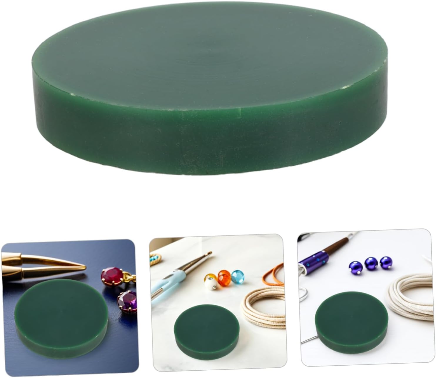 Green Jewelry Carving Wax Block for Rings and Patterns