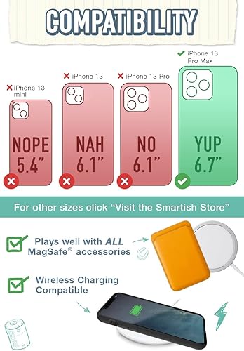 Miniatura 6 de Smartish funda protectora para iPhone 13 Pro Max, funda Gripzilla compatible con MagSafe, robusta y resistente, funda delgada y blindada con