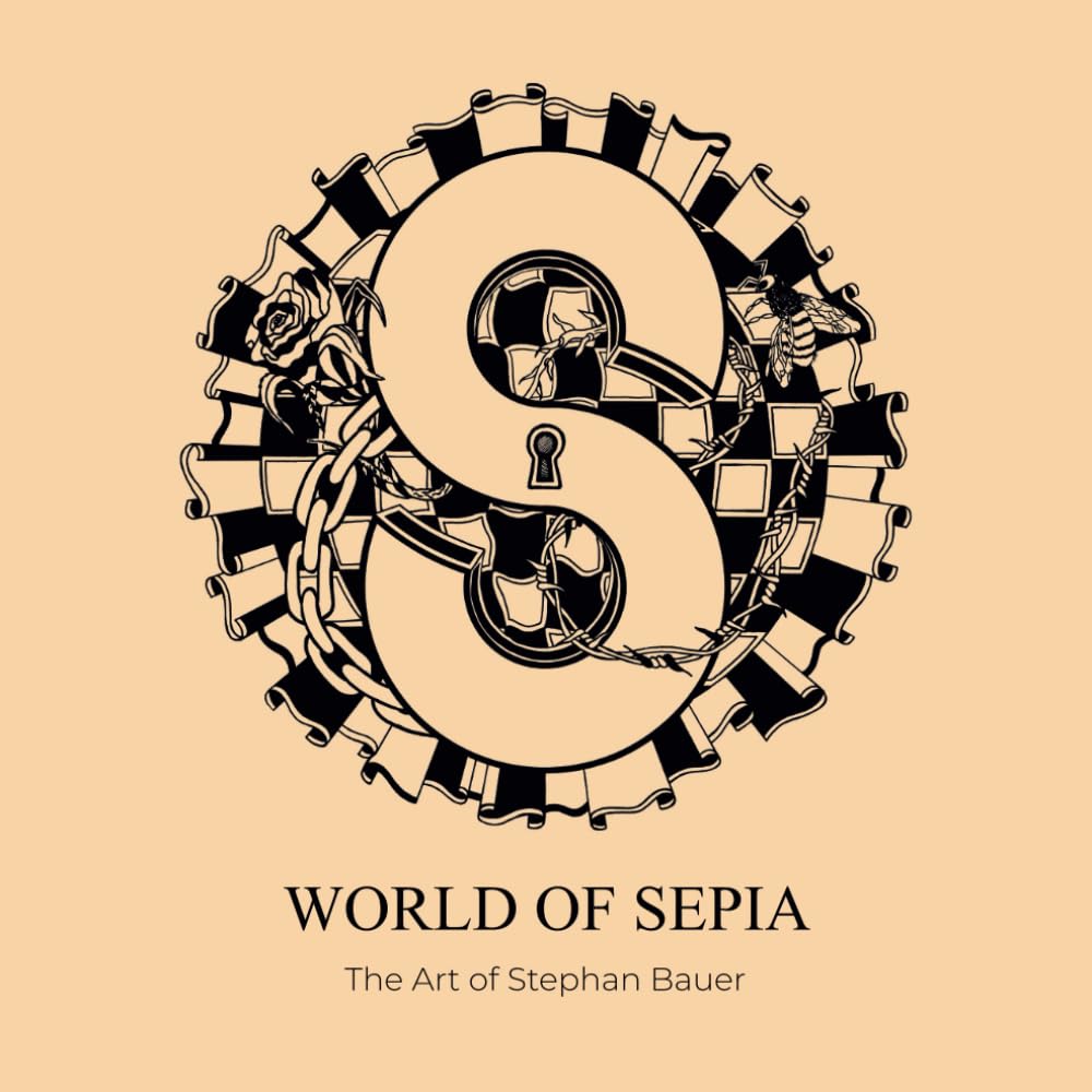 Livre d'art de Stephan Bauer, l'album World of Sepia prestige