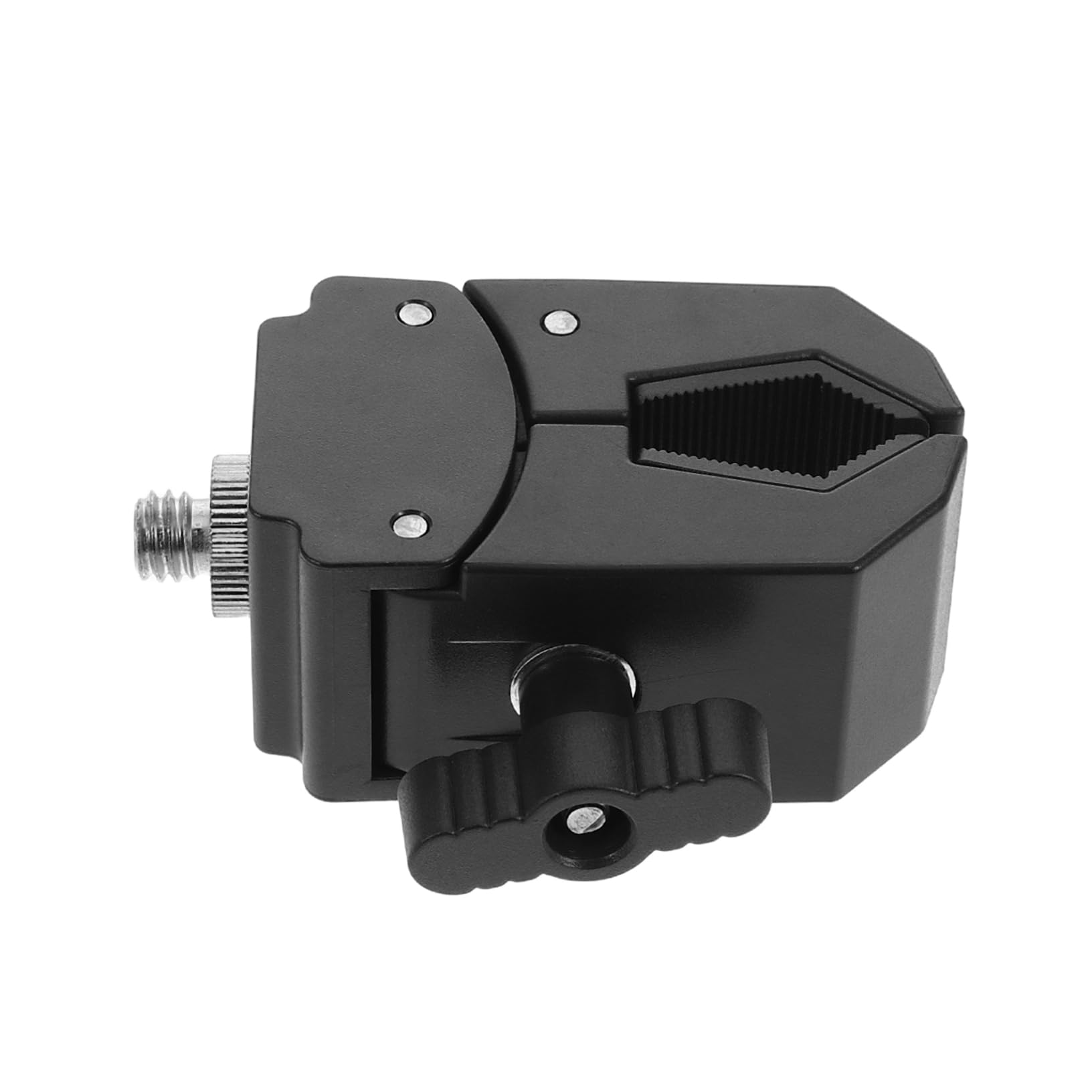 HEMOTON Microphone Stand Adapter Clamp Plastic Mic Mount for Tripods and Desk Secure Connection for Various Equipment Durable and Easy Setup