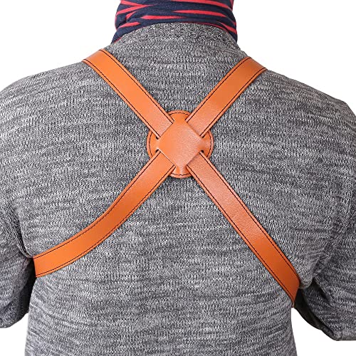 Tactical Shoulder Holster, Leather Concealed Gun Pouch With Adjustable Strap For Height 67.7 Inches - 72.8 Inches #TOP1