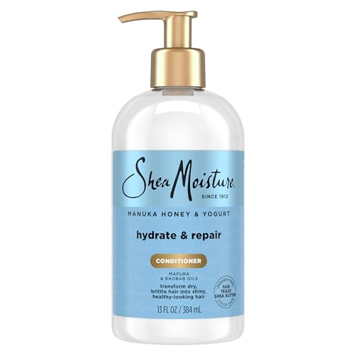 SheaMoisture Hydrate & Repair Condtioner Manuka Honey and Yogurt Conditioner for Damaged Hair Shea