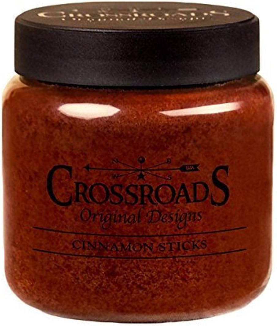 Crossroads Candles 16 Ounce Jar Candle - Cinnamon Sticks