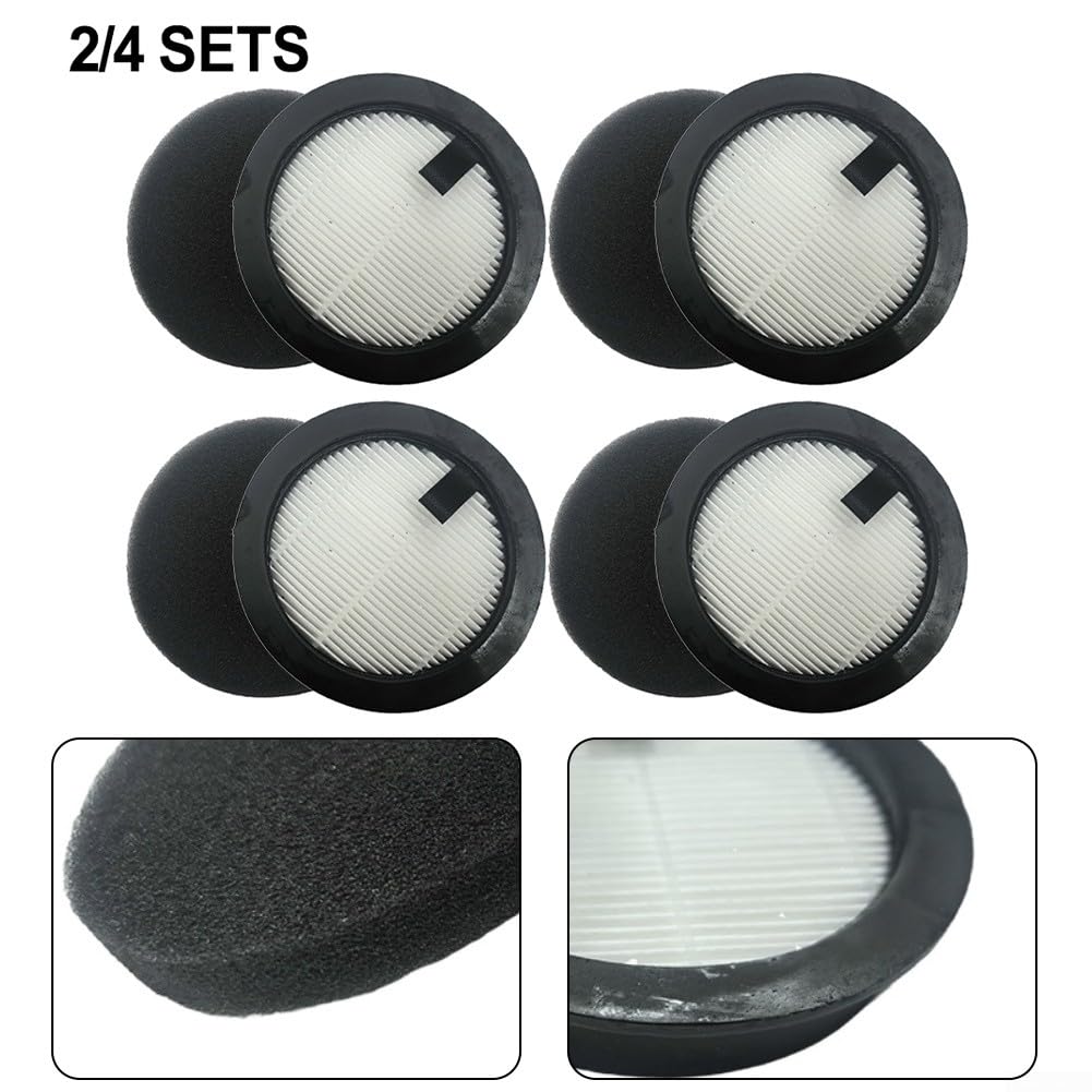 HEPA Filter Ersatz Für SMOTURE VAC01/VAC02/VC70 Und Ozeeco EC01, 4er Pack Waschbar Mit 99,97% Filterleistung