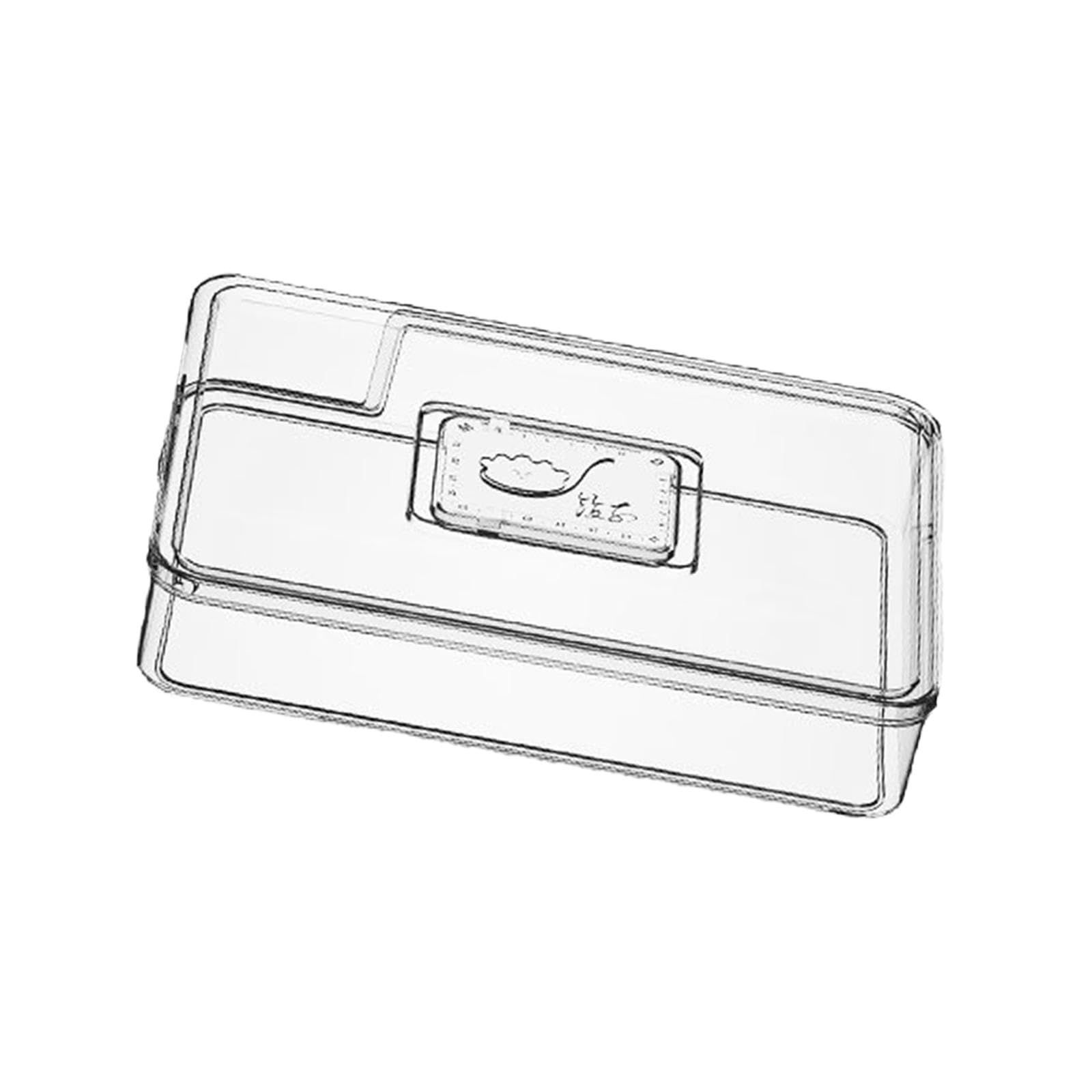 Merishopp Dumplings Organizer Easy to Clean Rectangle Refrigerator Dumplings Organizer-image-45