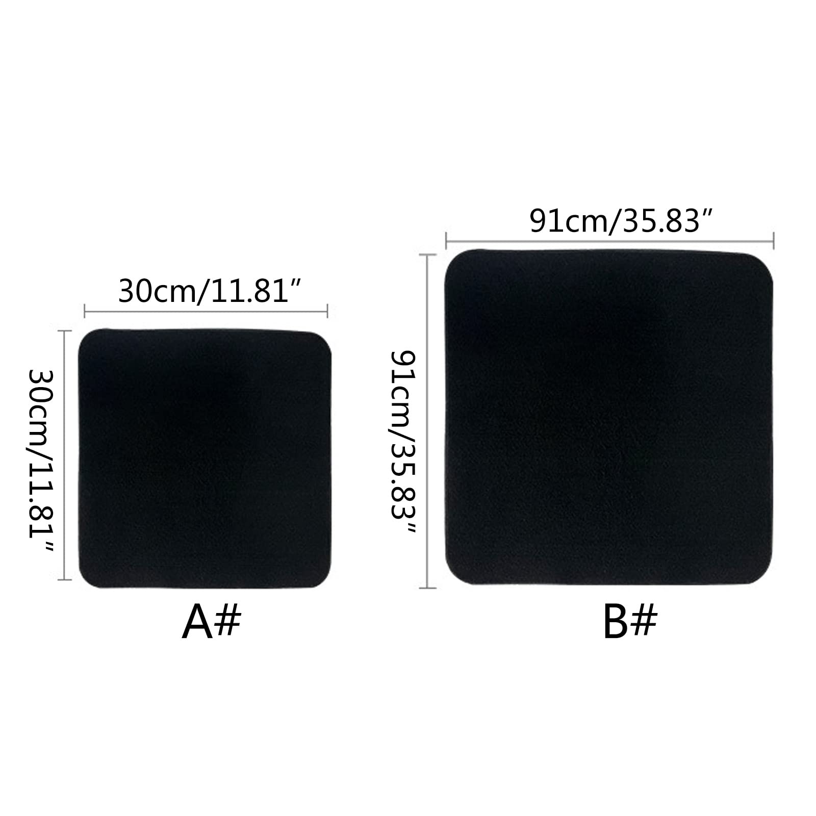 Manta de soldadura ignífuga resistente a altas temperaturas para estufa de soldador, 6 mm, fibra de carbono de alta temperatura, manta de soldadura ignífuga