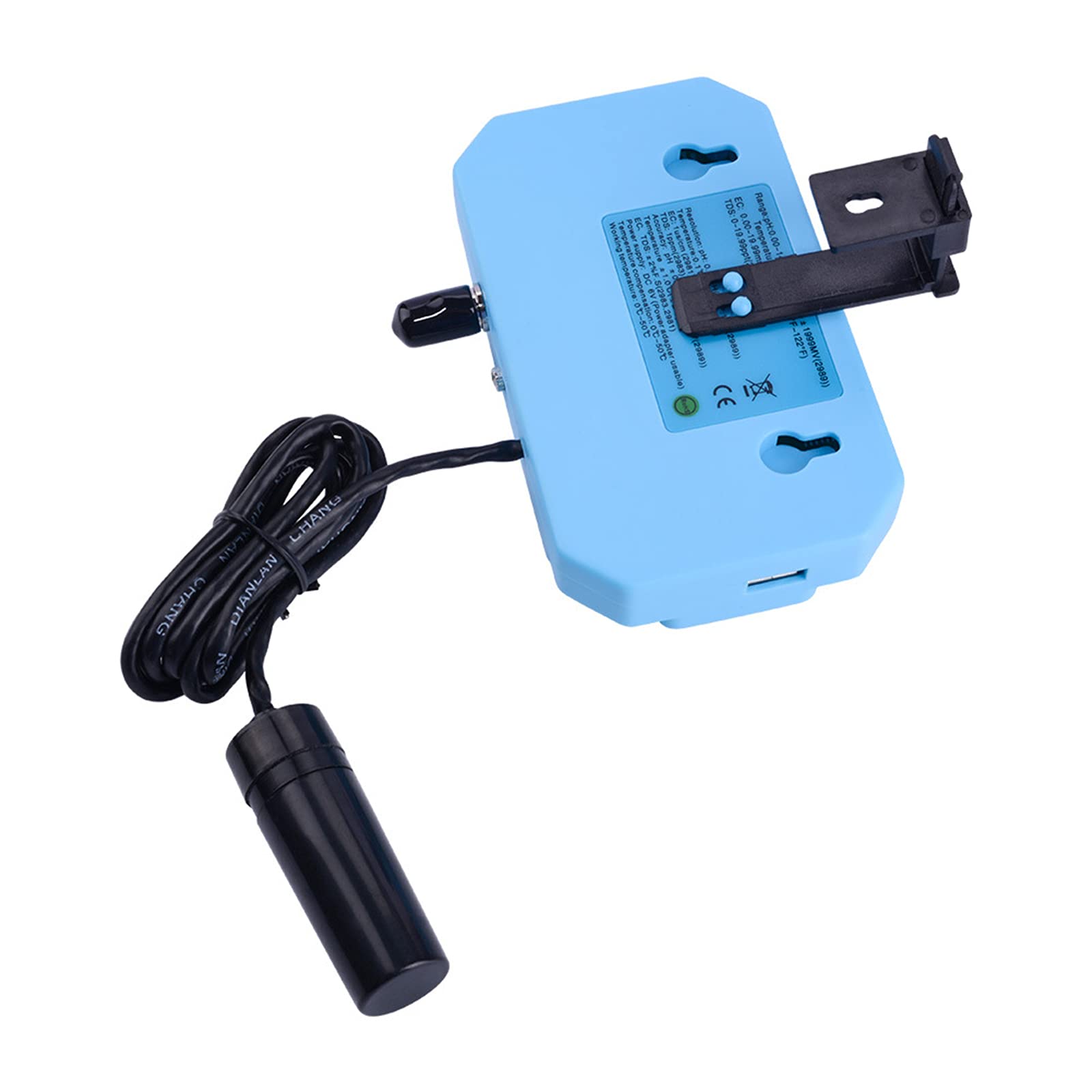Comprobador digital LED PH y EC con herramienta de equipo de monitoreo de alta precisión 2 en 1