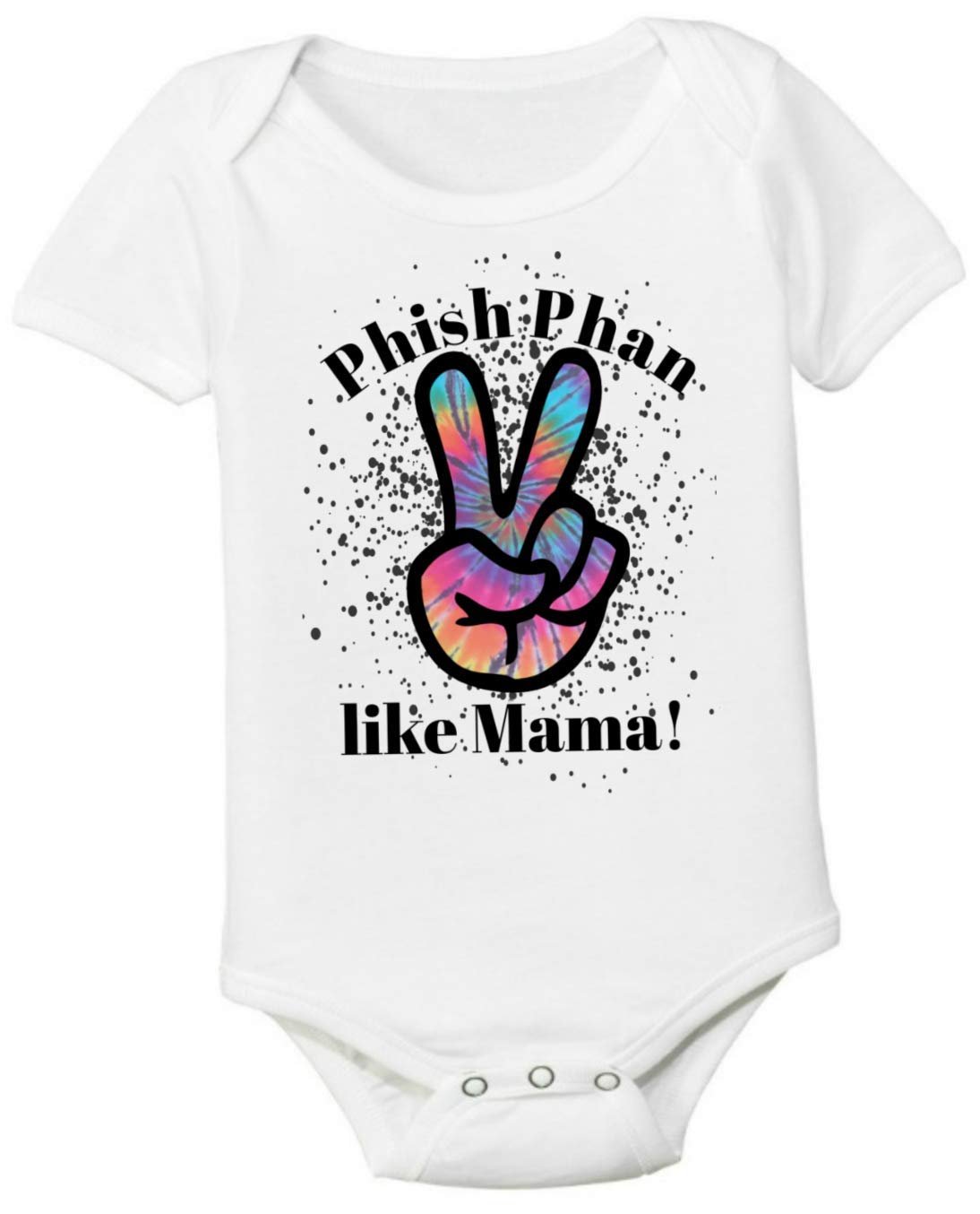 Phish Phan like Mama Onesie Tie Dye 612 Months Peace Baby