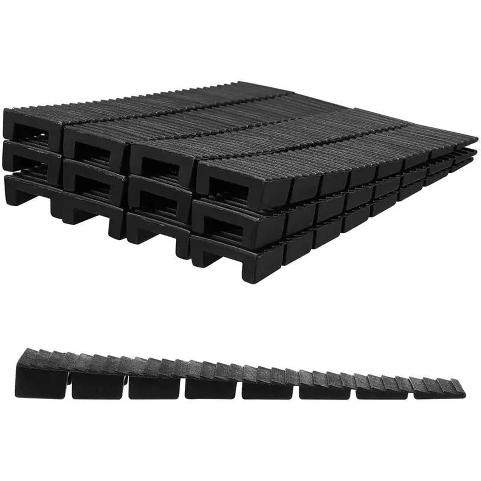 Furniture Levellers 20 Pcs Furniture Plastic Shims For Leveling Weight Capacity Composite Wedges Levelers