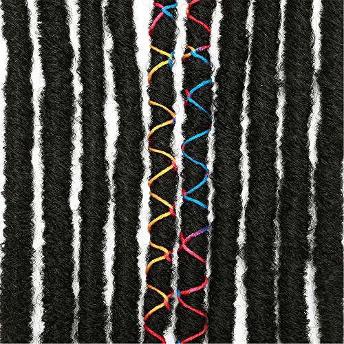 Silk-co 45cm Dread Extension Capelli Finti Rasta