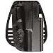 Uncle Mike's Kydex Off-Duty and Concealment OT Hip Holster with PBA (Black, Size 21, Right Hand)