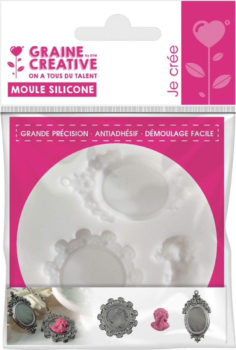 Mini Cameo Jewellery Mould for Arts and Crafts