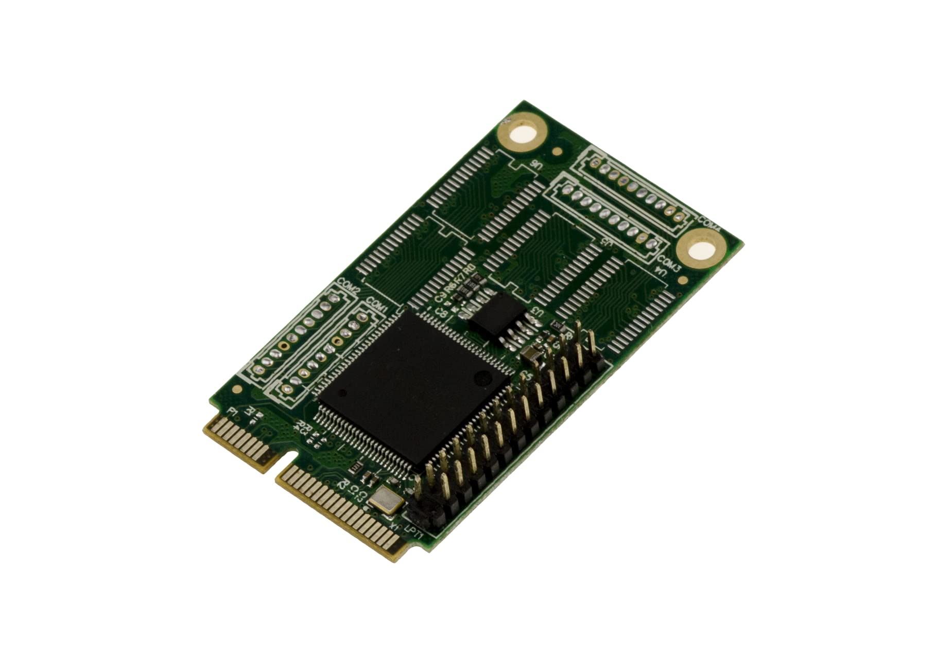 KALEA-INFORMATIQUE Carte Mini PCIe LPT DB25 WCH CH384L | Carte MiniPCIe port parallèle LPT DB25 avec chipset WCH CH384L