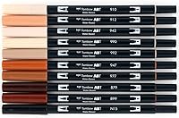 Vista 2 de Tombow Dual End Brush Pen Sets (Portrait) 1 pcs sku# 1831960MA