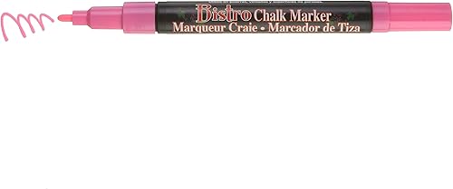 Miniatura 4 de Uchida of America 482-C-F9 - Marcadores de tiza bistró con punta extrafina, rosa fluorescente