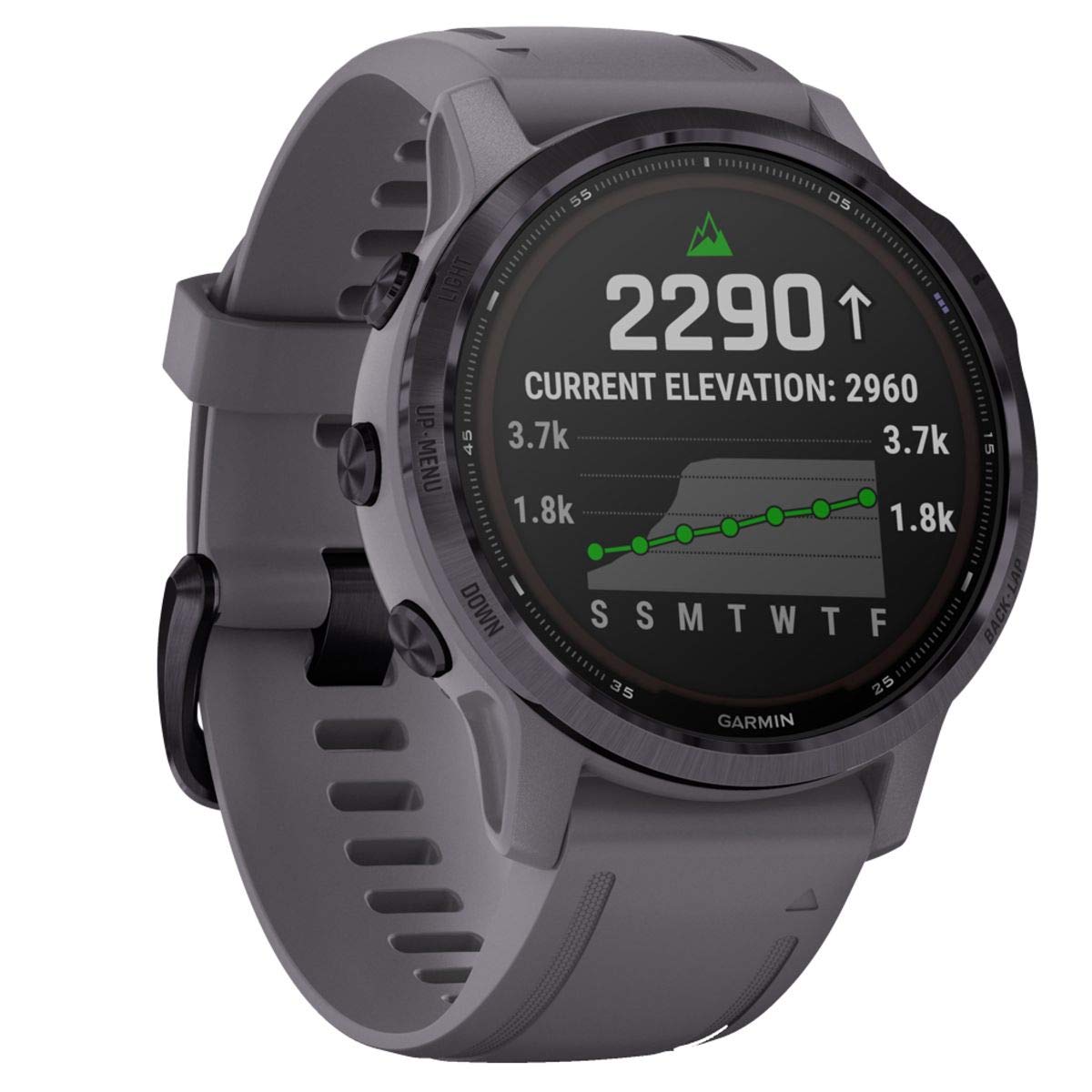 GARMIN FENIX 6S PRO SOLAR WOA AMETHYST W/SHALE BAND GPS WATCH EMEA