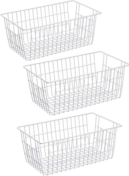 blitzlabs Freezer Baskets Wire Storage Baskets Organizer