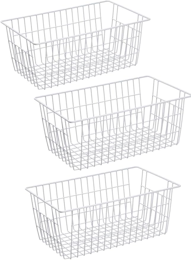 blitzlabs Freezer Baskets Wire Storage Baskets Organizer