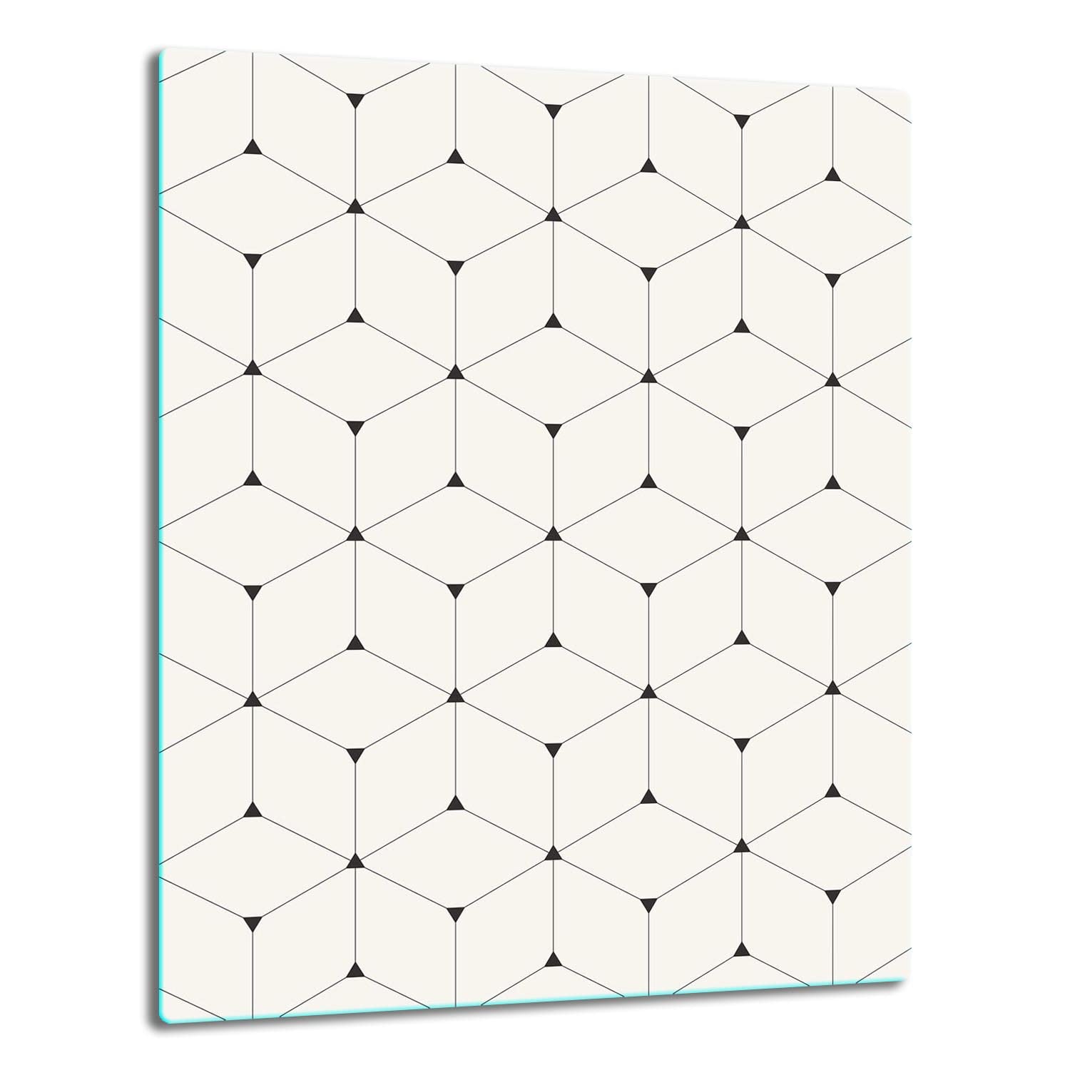 Copri Piano Induzione 2 Pezzi 40x52 - Tagliere Vetro e Protezione Muro