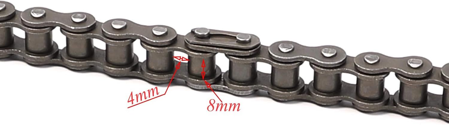 TDPRO 428 140 Link Clip Drive Chain for Pit Dirt Bike ATV Quad