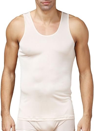 Amazon.com: Paradise Silk Pure Silk Knit - Camiseta sin mangas para hombre,  talla S, M, L : Ropa, Zapatos y Joyería