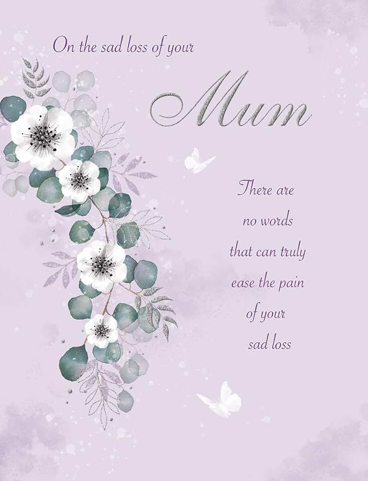 Amazon.co.uk sympathy cards mum