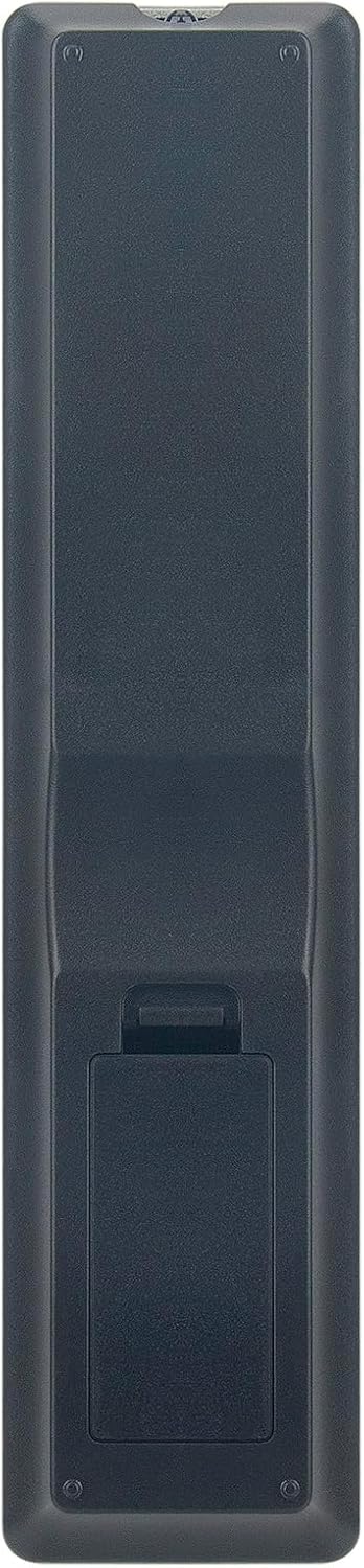 Přední view of the ALLIMITY RC-1235 remote control, showing all buttons and their labels.