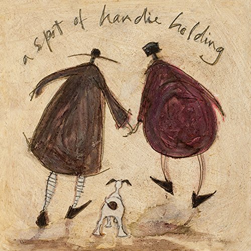 Sam Toft WDC91201 "A Spot Of Handie Holding" Canvas Print, Cotton, Multi-Colour, 3.20 x 30.00 x 30.00 cm
