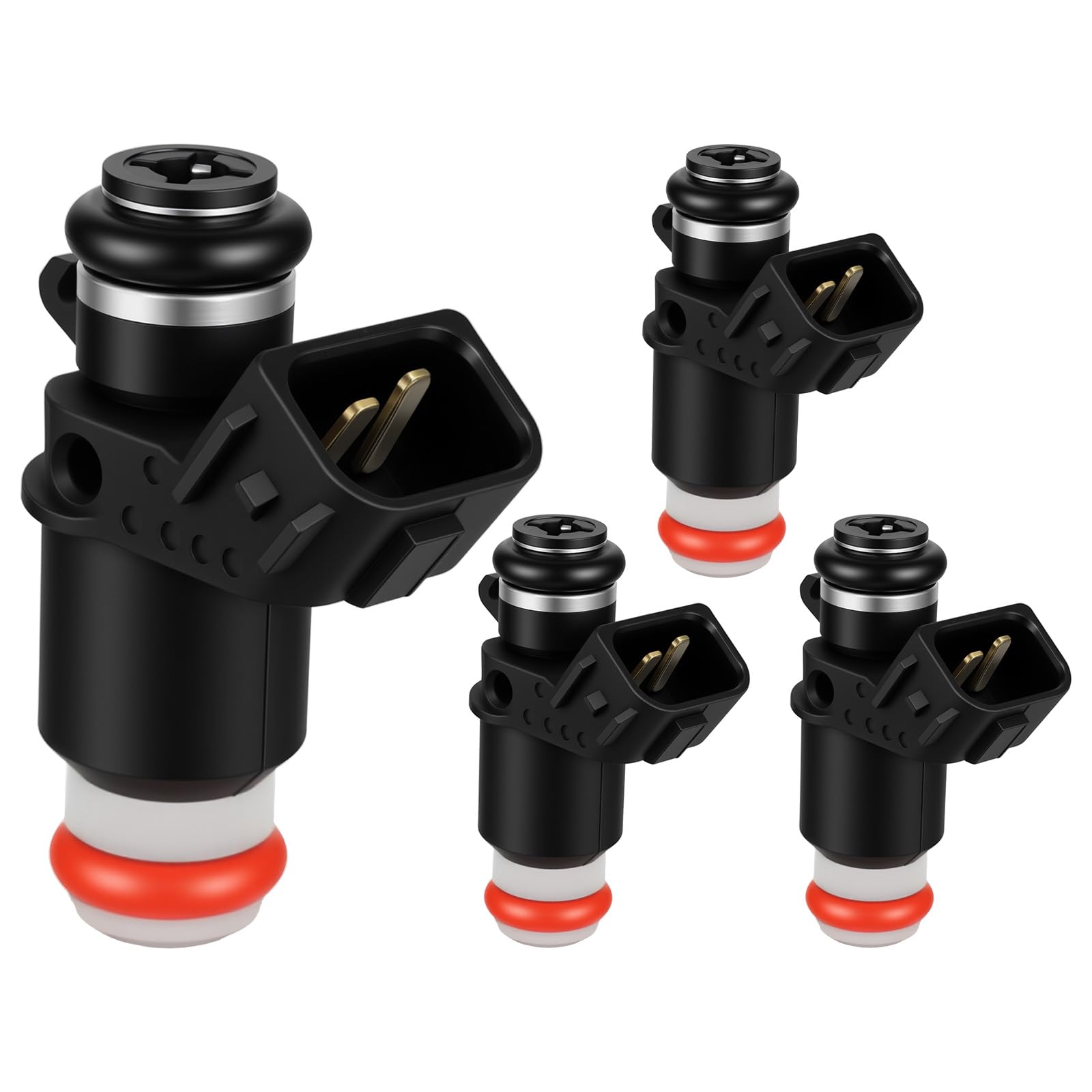 Photo 1 of 2001-2005 Fuel Injector Compatible for Acura EL, for Honda Civic 2001-2005 1.7L, Replaces 16450PLC003 16450-PLC-003(4pcs)