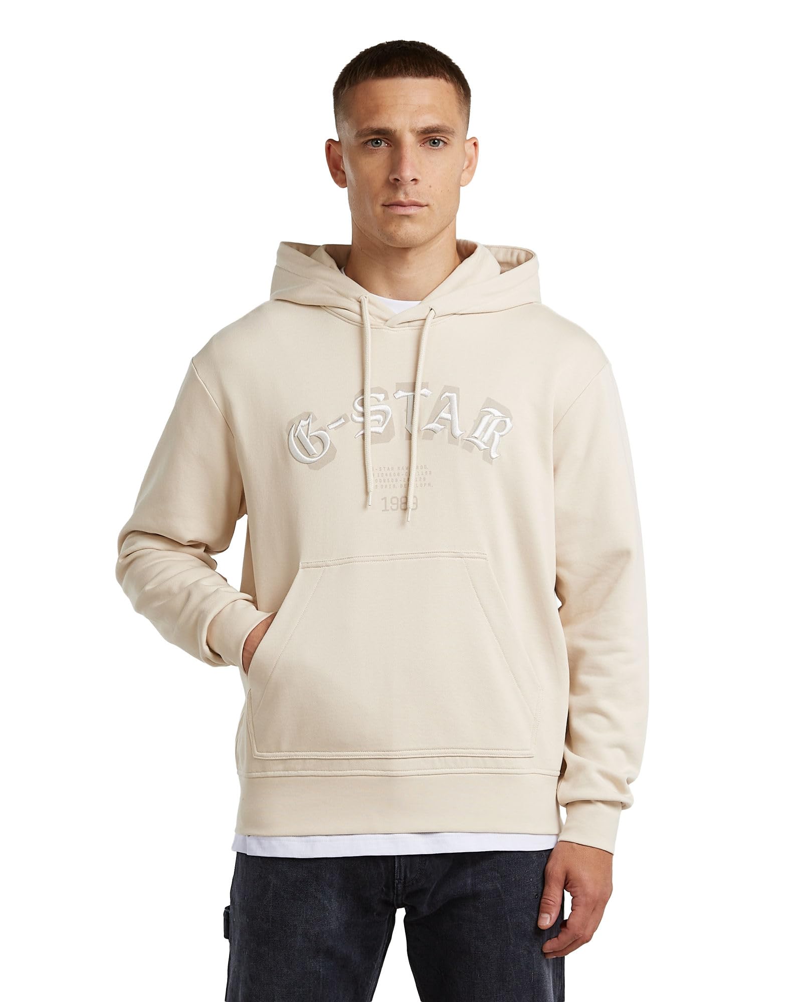 G-Star Embro Logo HB HDD Sw Sudadera Hombre (Pack de 1)