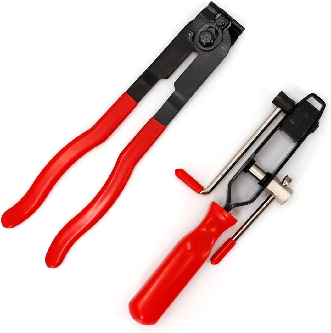 UTSAUTO CV Boot Clamp Pliers CV Joint Ear Clamp Banding Tool Set for Vehicles ATV UTV Boot Clamps