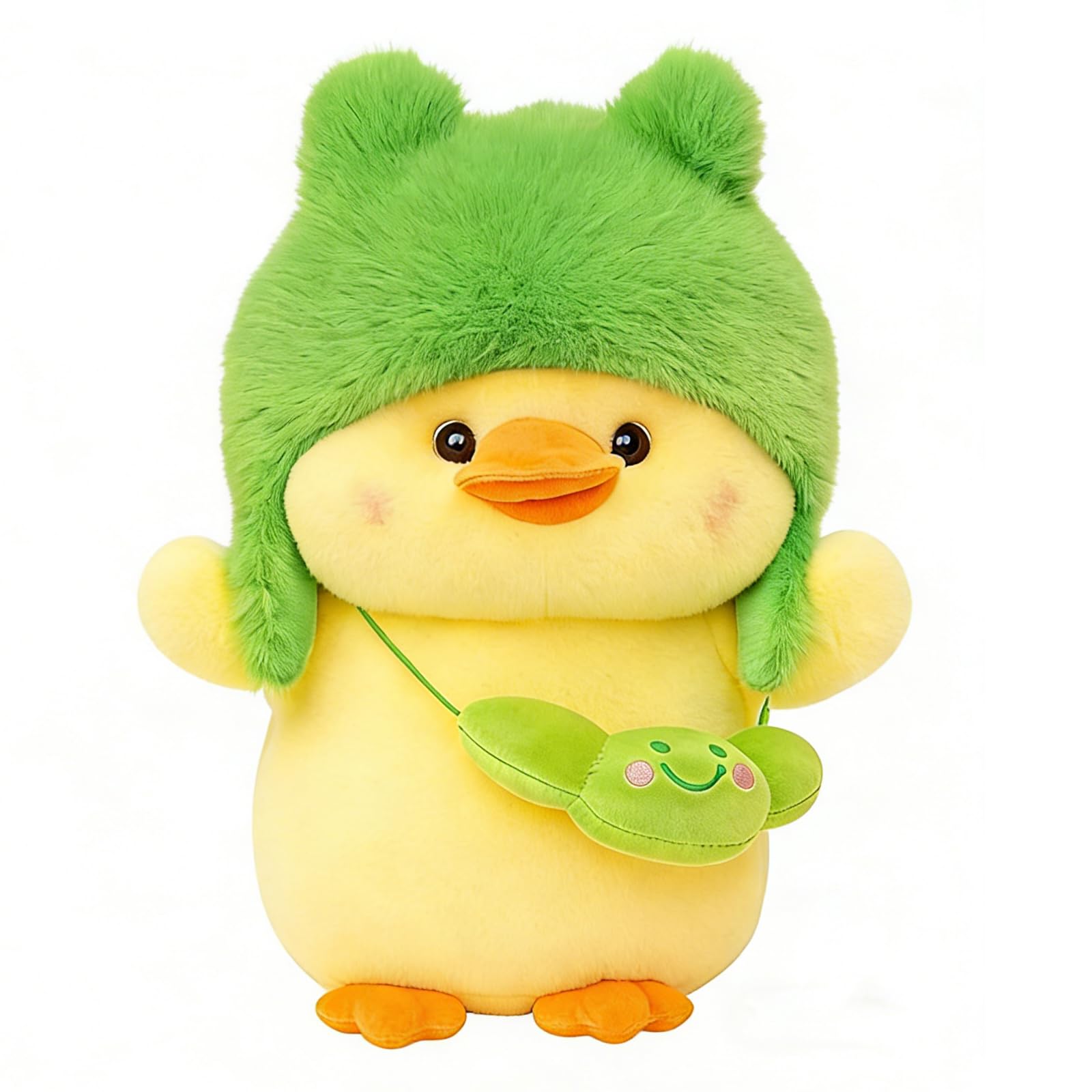 WaaRiuQ 22 Cm Soft Stuffed Duck, Duck Teddy Plush Toy, Cute Anxiety Teddy, Travel Companion and Gift for Birthdays and Holidays