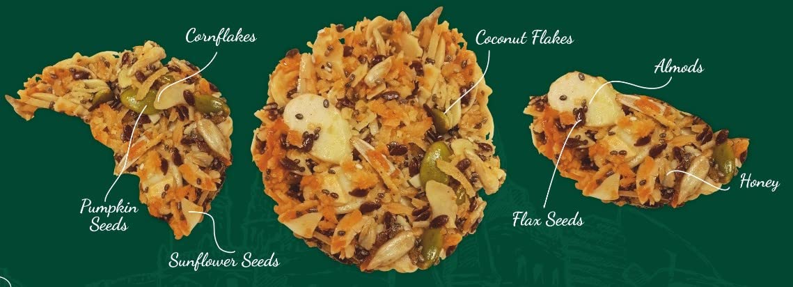 Camdin Coconut Cracker | Gluten Free | 300 Grams Pack (9 Pcs) 2