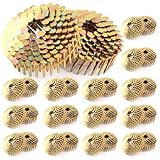 CREWTOWER Roofing Nails 1-1/4' x .120 15 Degree Full Round Head Smooth Shank Galvanized coil Roofing Nails...