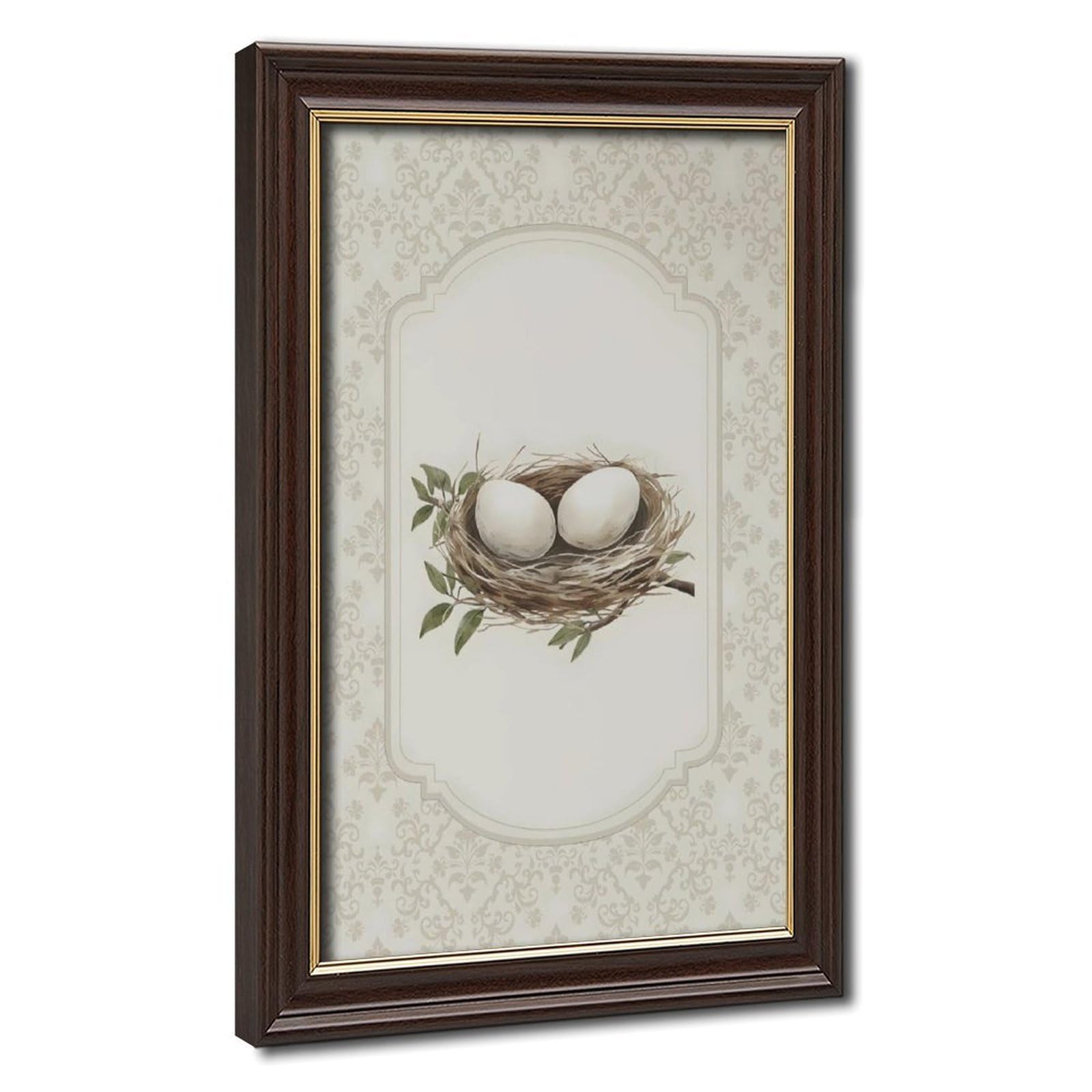 Impression sur toile nid d'oiseau rétro, cadeau idéal maison - 8