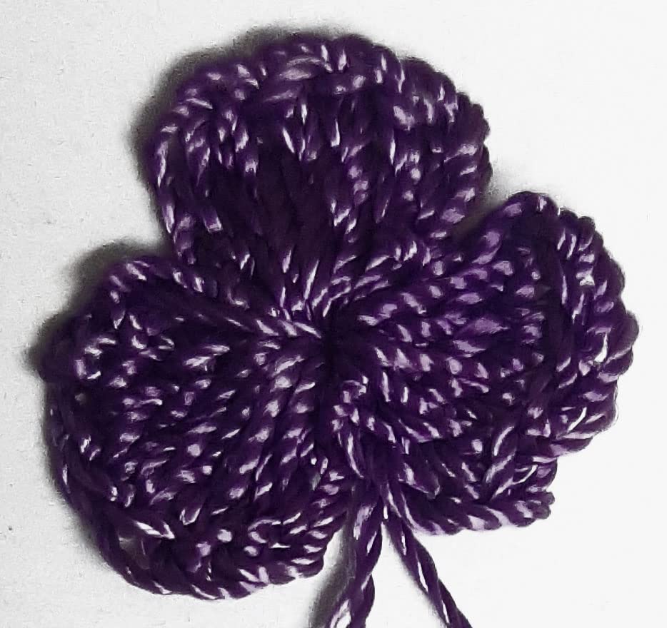 Crochet Mini Flower (Purple)