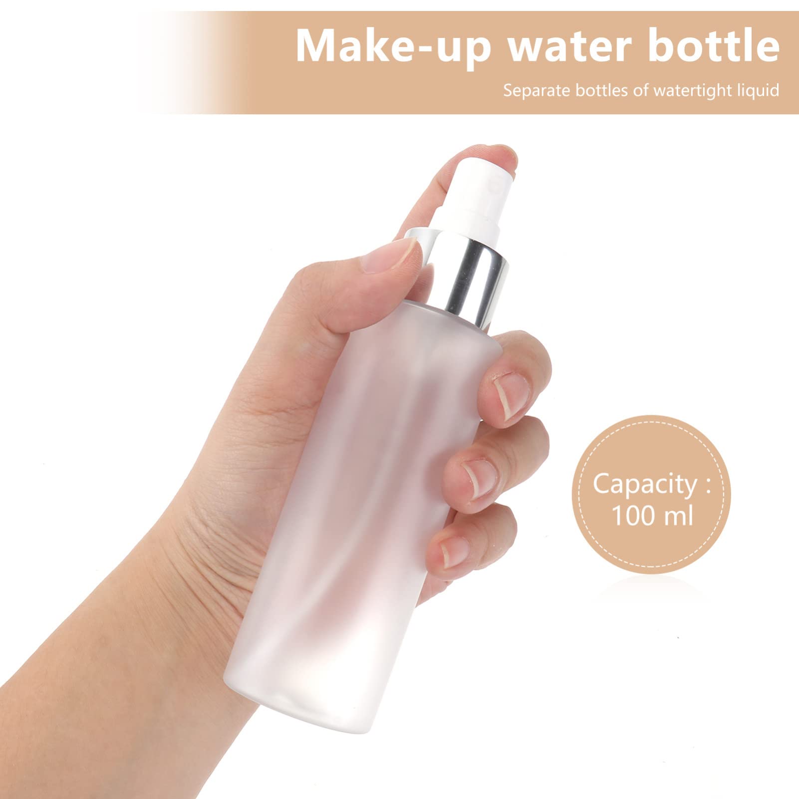 15 Pz Bomboletta Spray Spruzzatore Contenitori Distributore Di Lozioni Multiuso Flacone Spray Per Profumo Contenitore Spray Portatile Tonico Idratante Bianca
