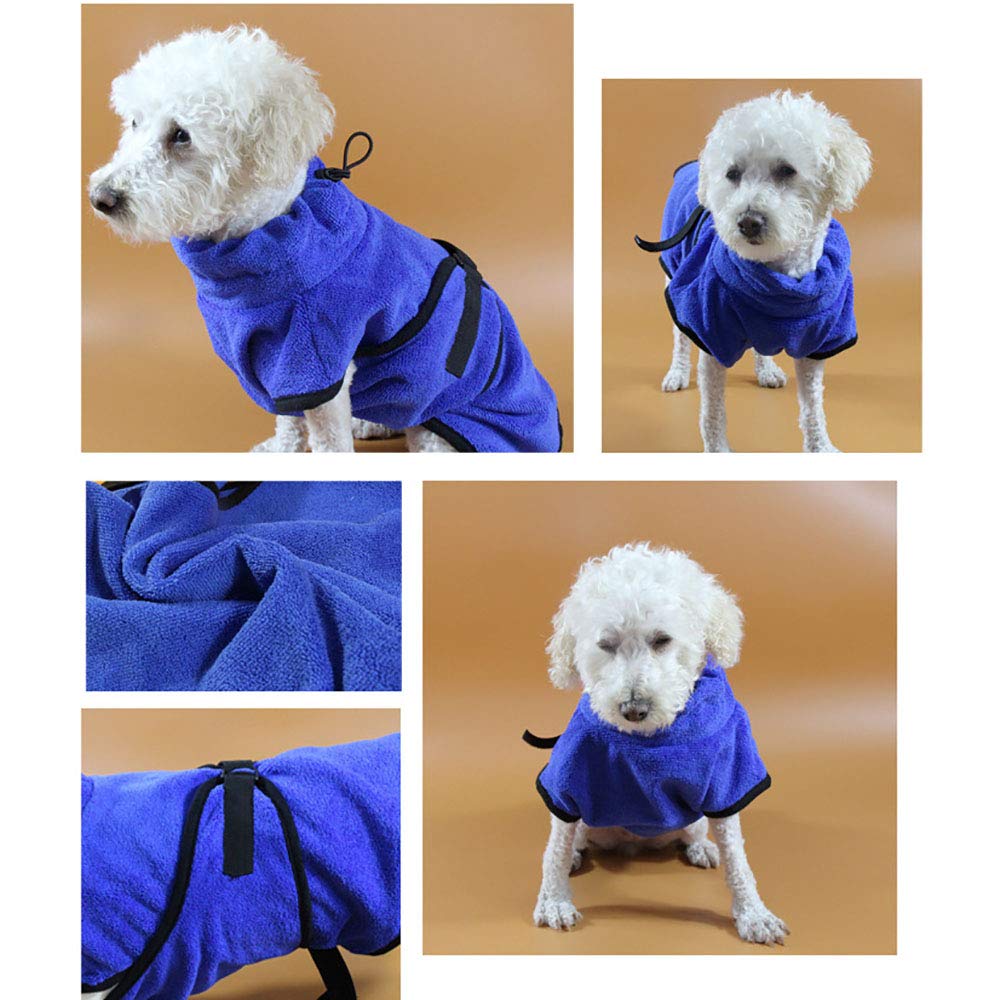 Serviette de Bain en Microfibre à Séchage Rapide pour Chiens, Serviette pour Chien - Absorbante Douce et Lavable, 60x78cm