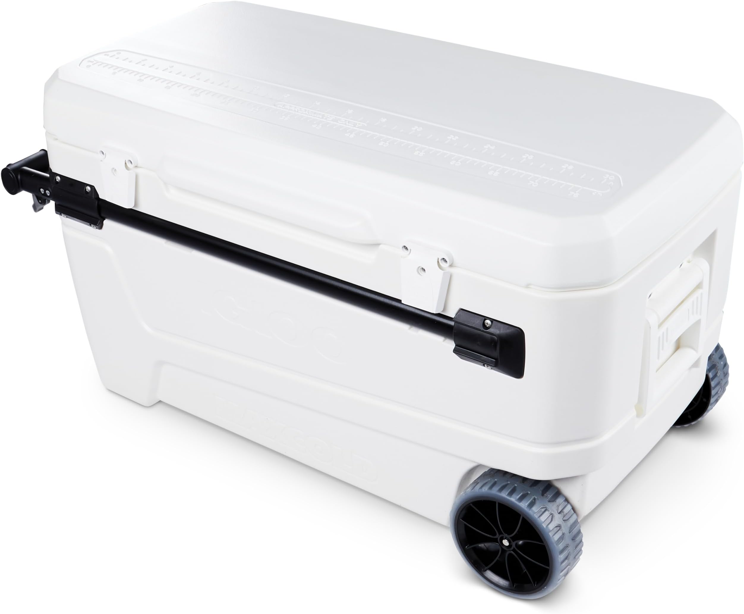 Igloo 110 Qt Glide Pro Portable Large Ice Chest Wheeled Cooler