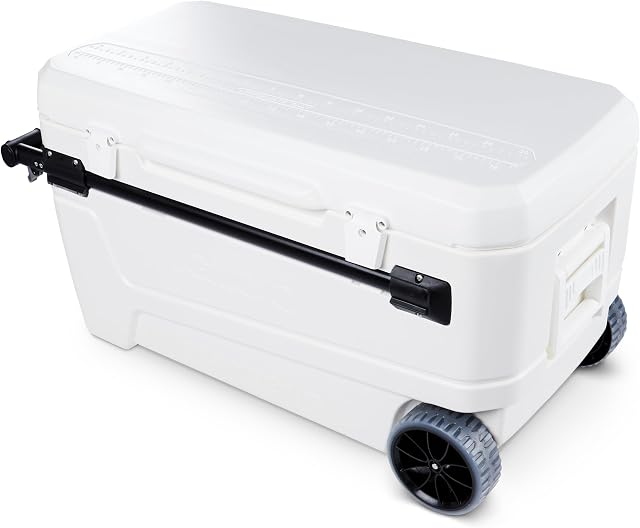Igloo Maxcold Glide Wheeled Cooler 110Qt Insulated Hard Shell Ice Chest