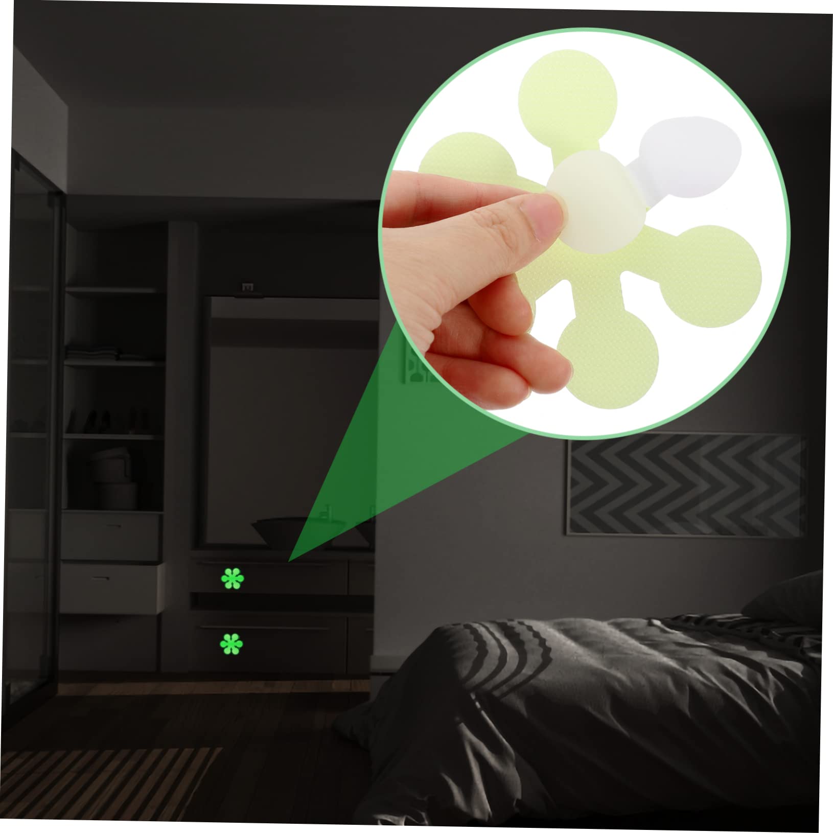 80 Pezzi Di Barre Di Avvertimento Antiscivolo Per Scale, Adesivi Antiscivolo, Nastro Antiscivolo Per Scale, Nastri Fluorescenti Per Scale, Strisce Autoadesive Per Gradini, Nastri