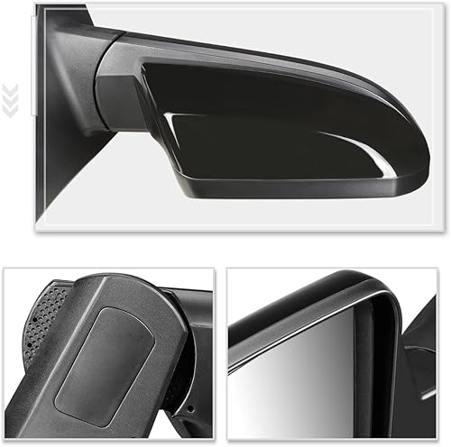 Miniatura 5 de Lado derechopasajero Espejo retrovisor lateral calefactado estilo fábrica compatible con Toyota TundraSequoia 07-13