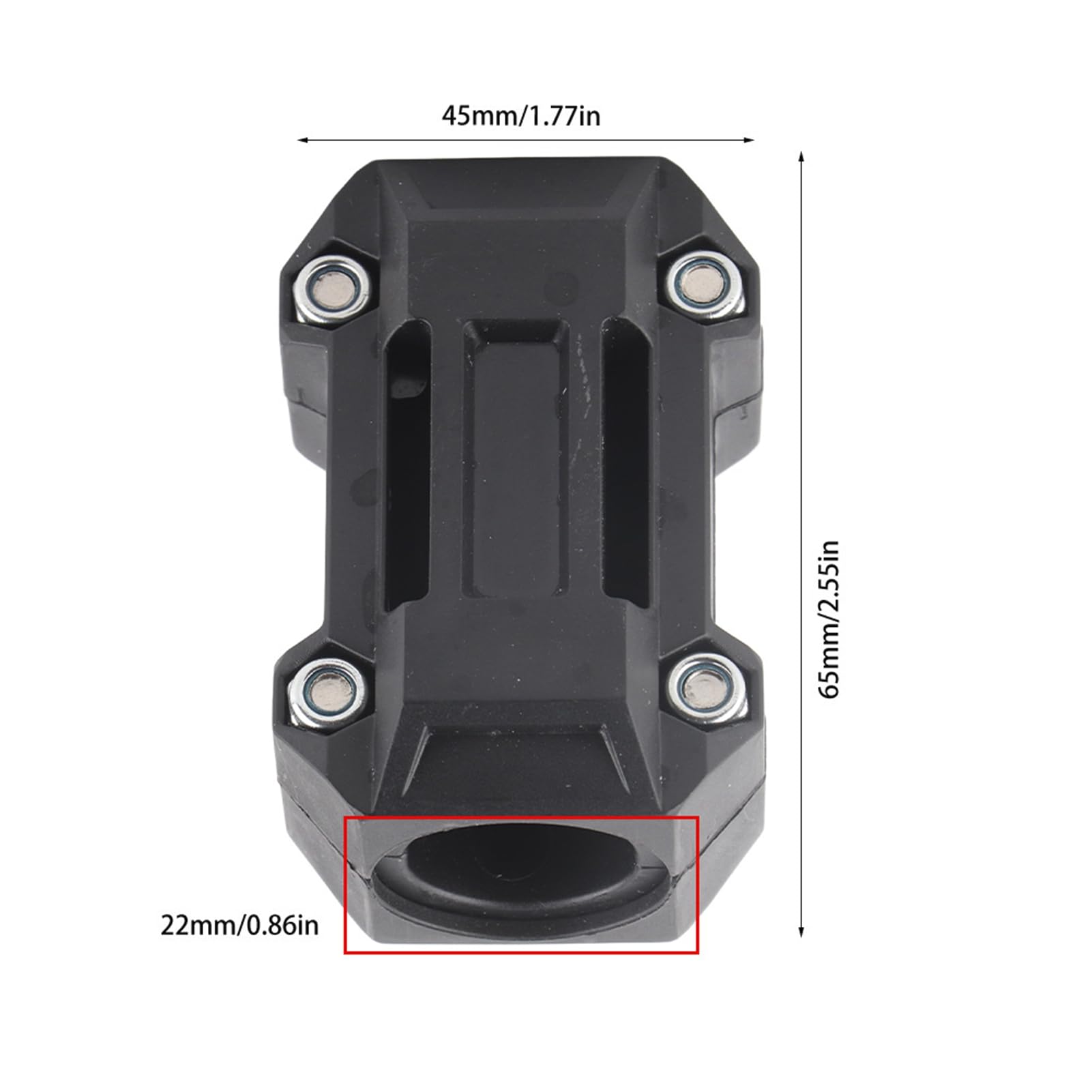 Motorcycle Crash Protector, 5 pares de protección de motor de motocicleta, decoración de protección de bloque de parachoques 22/25/28mm, apto para R1200GS R1150GS