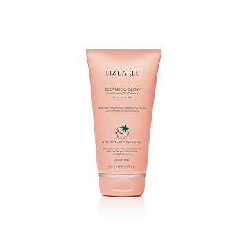 Liz Earle Cleanse & Glow Transforming Gel Cleanser - Gentle Cleanser Face Wash & Makeup Remover - Helps Minimize the Appearance of Pores and Reveals Luminous, Glowing Skin 150ml
