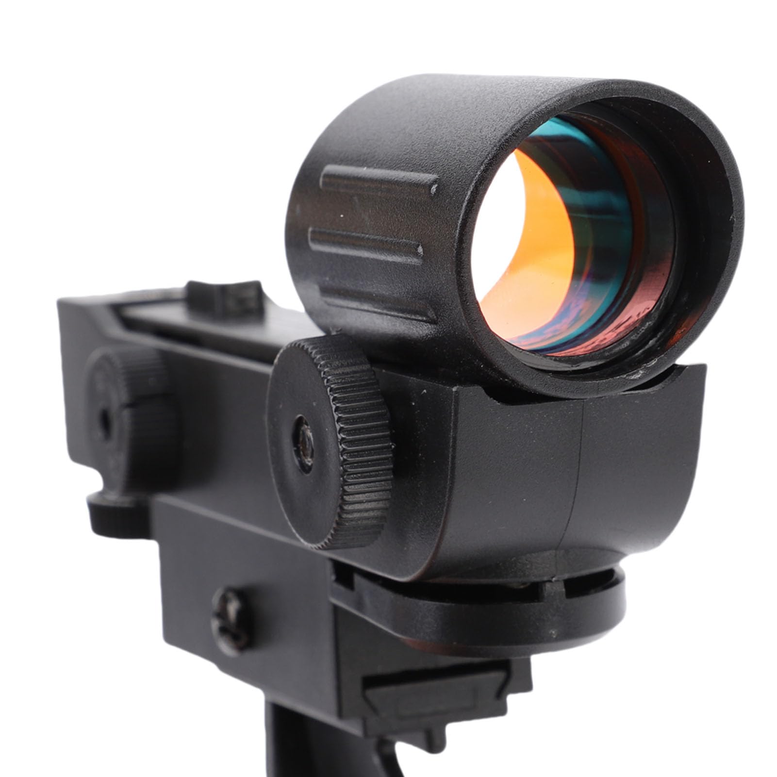 Chercheur à Point Rouge, Portée de Chercheur LED avec Réglage de Luminosité pour Alignement Rapide, Support à Large Ajustement pour Télescopes 80EQ 90EQ 130EQ