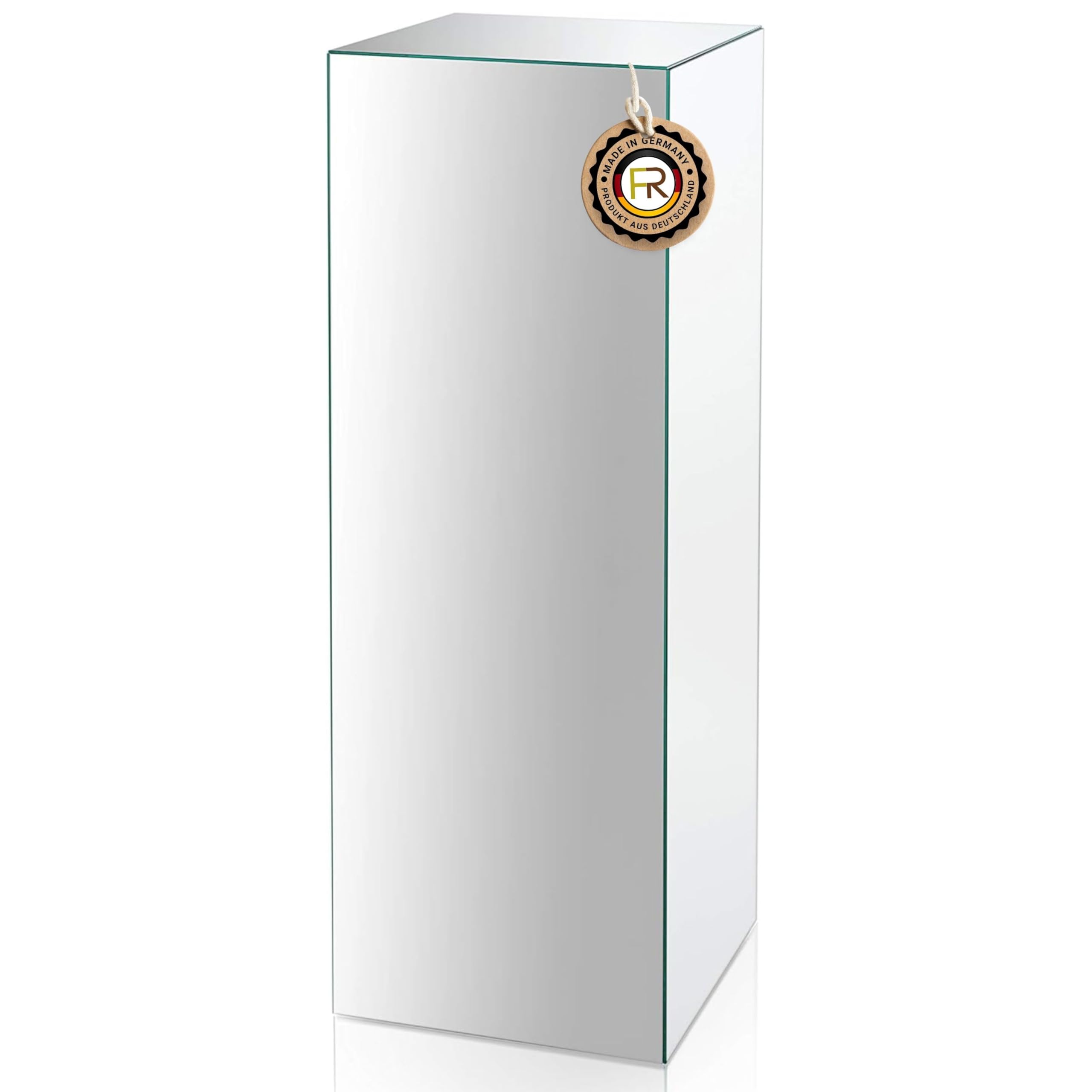 Till Colonne de fleurs avec miroir 30 x 30 x 90 cm