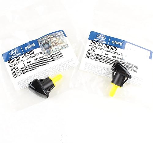 Boquilla del agujero de la lavadora 3 del parabrisas para las piezas X2P del OEM de Sonata NF de Hyundai 2006-2010