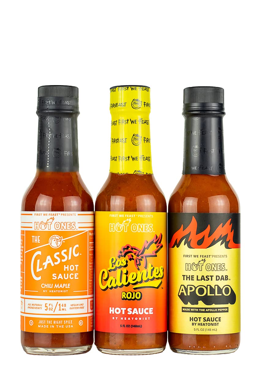 Hot Ones Season 21 Trio Pack Hot Sauces The Classic, Los